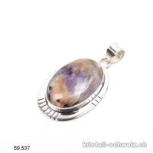 Anhänger Opal Morado  aus Mexiko - Tiffany Stone aus 925 Silber. Einzelstück