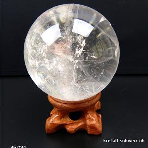 Kugel Bergkristall 6 cm. Unikat 320 gramm