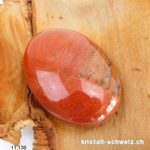 Jaspis rot Breckzie, Seifenstein 7 x 5 cm. Unikat