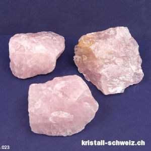 Rosenquarz roh 410 bis 430 Gramm