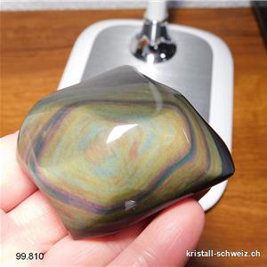 Obsidian - Regenbogenobsidian aus Mexiko. Unikat