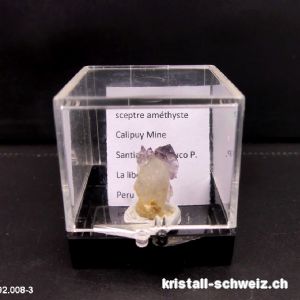 Amethyst-Quarz Zepter aus Peru. Unikat