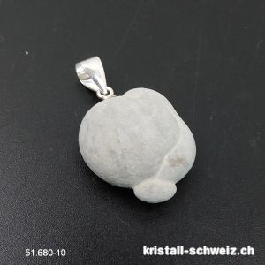 Anhänger Fairy Stone MATERNITÄT an Silberöse. Einzelstück