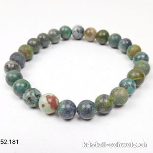 Armband Türkis aus Afrika 8 mm / 21 cm. Sonderangebot