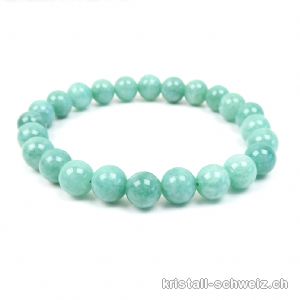 Armband Jade - Jadeit aus Myanmar 8 mm / 18 cm. Sonderangebot