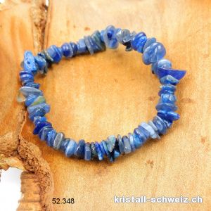 Armband Kyanit blau - Disthen, elastisch 18,5 - 19 cm. Größe M - L