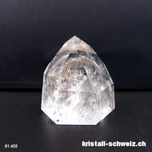 Phantom Quarz mit Einschlüssen schwarz. Unikat 248 Gramm