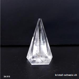 Pentagramm - Pyramid 5 Seiten aus Bergkristall Höhe 5 cm. Einzelstück