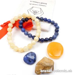 Set SCHLANKHEITSKUR, 2 Armbänder und Wassersteine-Elixier. Sonderangebot
