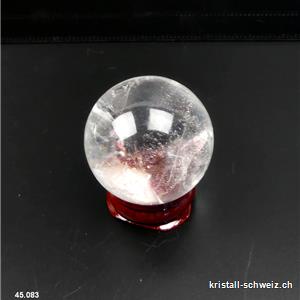 Kugel Bergkristall 3,8 cm. Unikat 79 Gramm
