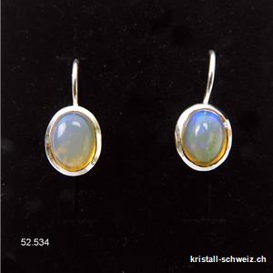 Ohrhänger Opal aus Äthiopien aus 925 Silber
