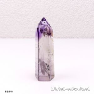  Amethyst poliert mit Fantom. Unikat 59 Gramm. A-Qualität