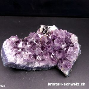 Amethyst aus Brasilien Druse 13 cm. Einzelstück 523 Gramm