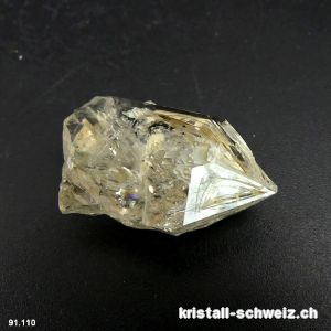 Fensterquarz Schweiz - Wallis 3,5 x 2,1 x 1,5 cm. Einzelstück