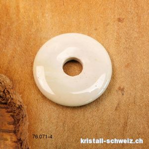 Mookait beige-sand, Donut 3 cm. Unikat