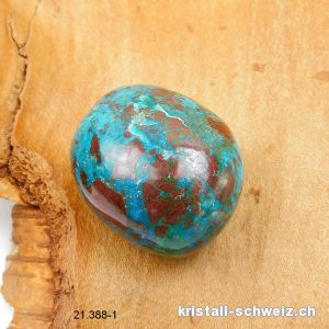 Chrysokoll aus Peru 3,5 cm. Einzelstück 36,8 Gramm