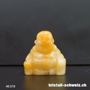 Buddha Chalcedon gelb 3,5 cm