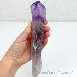 Amethyst Phantom Wurzel rohe Spitze RIESIG. Unikat 362 Gramm
