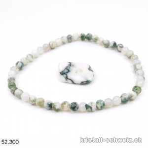 1 Armband Achat - Baumachat - Moosachat u. 1 Trommelstein GRATIS