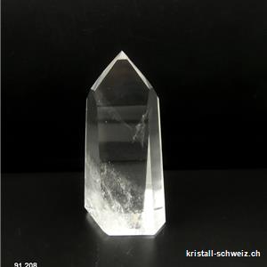 Bergkristall  A polierte Spitze 10,8 cm. Unikat 233 Gramm