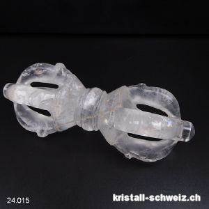 Dorje - Vajra Bergkristall aus Himalaya 13,2 cm/ 195 Gramm. RARITÄT