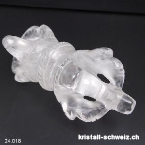 Dorje - Vajra Bergkristall aus Himalaya 11,5 cm/192 Gramm. RARITÄT