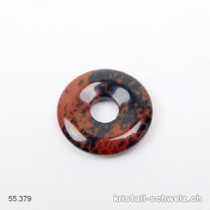 Obsidian Mahagoni Donut  1,7-1,8 cm