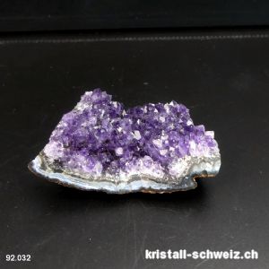 Amethyst aus Uruguay, kleine Gruppe 4,7 cm. Unikat