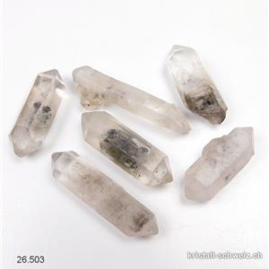 Bergkristall Doppelender roh 3,5 - 5,5 cm/9 - 11 Gramm