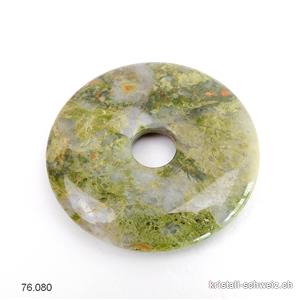 Epidot - Unakit, Donut 4 cm