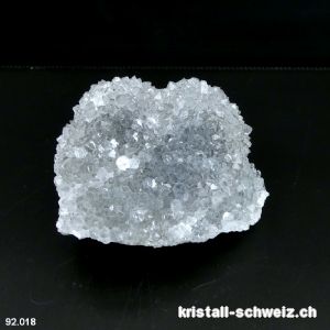 Prasiolith blau aus Brasilien 6,8 cm. Einzelstück 160 Gramm