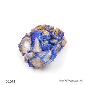 Azurit kristallin aus Marokko 3 x 2,5 cm. Unikat