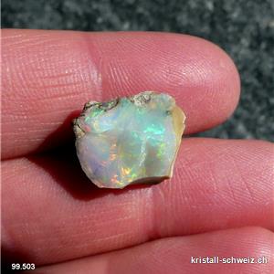 Opal Roh Ethiopien. Unikat von 6,6 karat