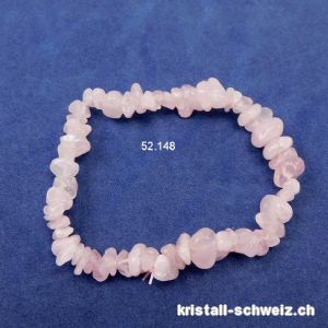 Armband Rosenquarz 16,5-17 cm. Größe S. SONDERANGEBOT