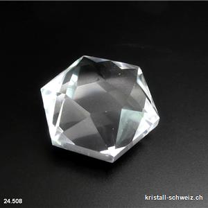 Solomon Siegel - Feenstein aus Bergkristall, Diagonal 4 cm. Einzelstück