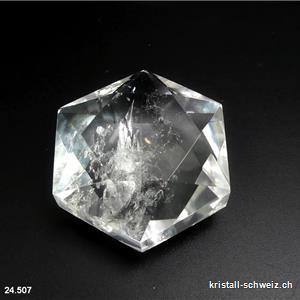 Feenstein - Solomon Siegel Bergkristall diagonale 4,2 cm. Unikat