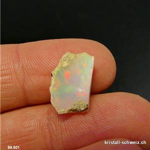 Opal roh aus Äthiopien. Unikat 2,8 karat