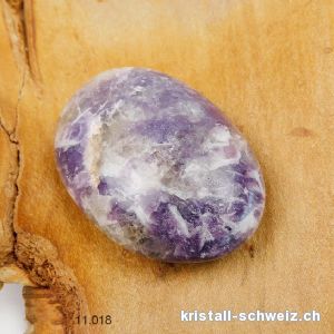 Lepidolith aus Brasilien, Seifenstein 5 - 5,5 x 3,5 cm