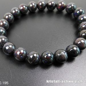 Armband Opal Andamooka 8,5 mm / 18,5 cm. Unikat