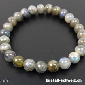 Armband Labradorit 7,5 - 8 mm / 19,5 - 20 cm