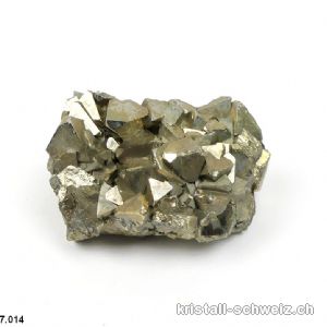 Pyrit roh aus Peru. Unikat