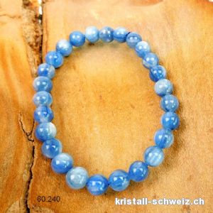 Armband Cyanit - Kyanit blau 7 mm / 18 cm