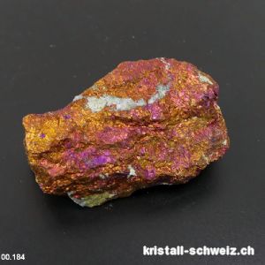 Chalkopyrit roh lila - goldaus Mexiko. Unikat