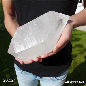 Bergkristall Doppelender, GIGANTISCH. Unikat  2,939 Kilos