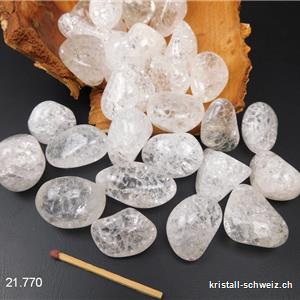 Bergkristall Iris - Iriskristall - Freiform 2,7 bis 3,5 cm. Grösse L