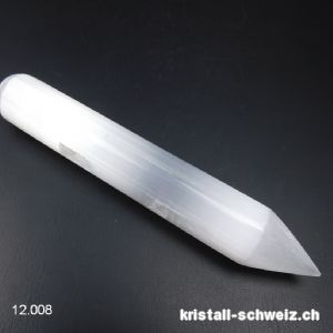 Selenit Stab 13 bis 14 cm x dick. 1,5 - 2 cm