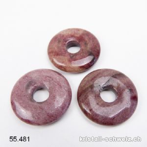 Piemontit dunkel, Donut 3 cm