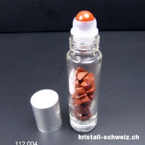 Jaspis rot, Flasche Roll-on, ca. 10 ml