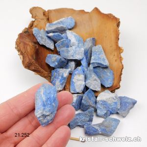 Lapislazuli roh 8 bis 10 Gramm. Grösse M