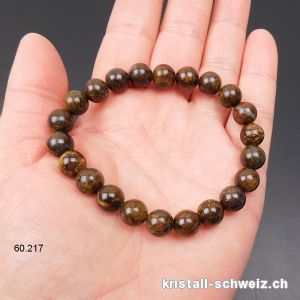 Armband Bronzit 8 - 8,5 mm, elastisch 18 cm